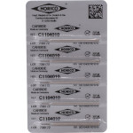 HM-Bohrer C1, fúró, ISO 010, HP, 5 darab