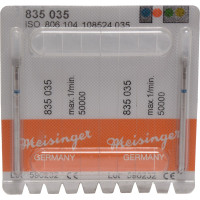 Diamanten 835, gyémántcsiszoló, kék, ISO 035, HP, 2 darab