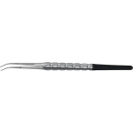 Mikrochirurgische Pinzetten - 1 db, kék gebogen, 18 cm - TPDSCPV Mikrochirurgische Pinzetten - 1 db, kék gebogen, 18 cm - TPDSCPV