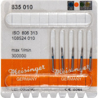 Diamanten 835, gyémántcsiszoló, kék, ISO 010, FGS, 5 darab