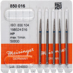 Diamanten 850, gyémántcsiszoló, kék, ISO 016, HP, 5 darab