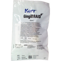 GingiBRAID+ - flakon 183 cm Faden méret 2a sárga mit zöld, imprägniert - 13212