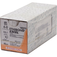ETHIBOND EXCEL - 12 darabos csomag, zöld, 45 cm, DA1 VISI-BLACK, USP 4-0, Stärke 1,5 - 18537G