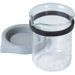 Easyclean tartozék, 1 darab, Reinigungsglas 600 ml, Deckel mit Ring