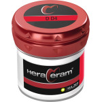 HeraCeram (Dentin) (D4), Kerámia massza, 20 g, 1 darab