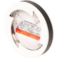 CHROMIUM Spulendraht Laborpackung 40 m Spule Stärke 0,6 mm, federhart