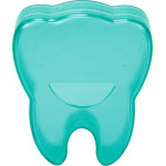 Zahnboxen - Stück grün, Abmessung (65 x 55 x 15 mm) - ZB117