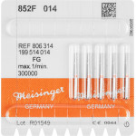 Diamanten 852, gyémántcsiszoló, zöld, ISO 023, FG, 5 darab