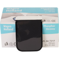 WAPRO Speicherfolienhüllen - Packung 250 Stück 31 x 41 mm Dürr/Gendex - 7217