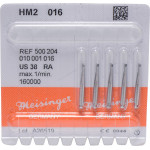 HM-Bohrer 2, fúró, ISO 016, RA, 5 darab