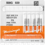 Diamanten 508, gyémántcsiszoló, zöld, ISO 020, FG, 5 darab