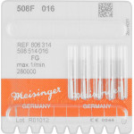 Diamanten 508, gyémántcsiszoló, piros, ISO 016, FG, 5 darab