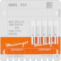 Diamanten 509, gyémántcsiszoló, zöld, ISO 014, FG, 5 darab