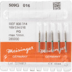 Diamanten 509, gyémántcsiszoló, zöld, ISO 016, FG, 5 darab