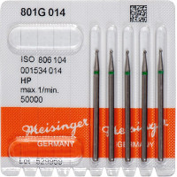 Diamanten 801, gyémántcsiszoló, zöld, ISO 014, HP, 5 darab