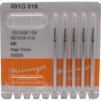 Diamanten 801, gyémántcsiszoló, zöld, ISO 018, HP, 5 darab