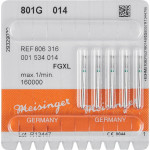 Diamanten 801, gyémántcsiszoló, zöld, ISO 014, FGXL, 5 darab