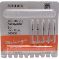 Diamanten 801, gyémántcsiszoló, fekete, ISO 016, FGXL, 5 darab