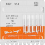 Diamanten 509, gyémántcsiszoló, piros, ISO 014, FG, 5 darab