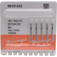 Diamanten 801, gyémántcsiszoló, fekete, ISO 023, FGXL, 5 darab