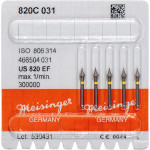 Diamanten 820, gyémántcsiszoló, sárga, ISO 031, FG, 5 darab
