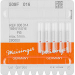 Diamanten 509, gyémántcsiszoló, piros, ISO 016, FG, 5 darab