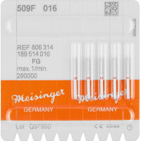 Diamanten 509, gyémántcsiszoló, piros, ISO 016, FG, 5 darab