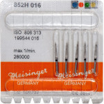Diamanten 852, gyémántcsiszoló, fekete, ISO 016, FGS, 5 darab