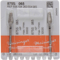 Diamanten 875, gyémántcsiszoló, fekete, ISO 065, HP, 2 darab