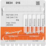 Diamanten 883, gyémántcsiszoló, fekete, ISO 016, FG, 5 darab