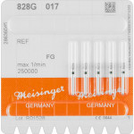 Diamanten 828, gyémántcsiszoló, zöld, ISO 017, FG, 5 darab