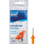 Omni (0,90 mm ¦ 1,4 mm), Fogköztisztító kefe, sötétnarancs, hengeres, 6 darab
