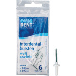 Omni (1,00 mm ¦ 1,7 mm), Fogköztisztító kefe, fehér, hengeres, 6 darab