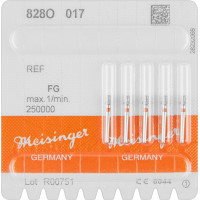 Diamanten 828, gyémántcsiszoló, orange ISO 017, FG, 5 darab