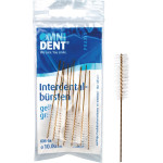 Omni (10,0 mm), Fogköztisztító kefe, sárga, hengeres, 10 darab