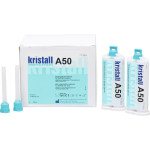 kristall® PERFECT A50 - Großpackung 6 x 50 ml kartus, 36 keverőhegy zöld - 86506