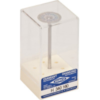 Gyémántkorong (911) (Superdiaflex), Kézidarab (HP, Ø 2,35 mm, ISO 104, 44,5 mm) ISO 160 ISO-Forma 340, közepes, Gyémánt - Fém, 0,3 mm, 1 darab