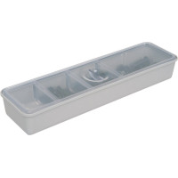 Kleinteilebehälter mit Deckel - Stück langer Kleinteilebehälter 21,3 x 5,7 x 2,9 cm - 20Z473