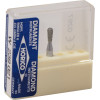 Diamant FG 239, gyémántcsiszoló, zöld, ISO 016, 5 darab