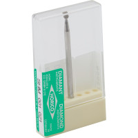 Gyémántcsiszoló (Szintergyémánt) (801 S) (ISO 21), ISO 21 Gömb, ISO-Forma 001, Szintergyémánt, 1 darab