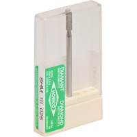 Gyémántcsiszoló (Szintergyémánt) (837 S), Kézidarab (HPH, Ø 2,35 mm, ISO 105, 46 mm) ISO 25 Henger, ISO-Forma 111, Szintergyémánt, 8 mm, 1 darab