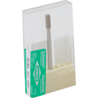 Gyémántcsiszoló (Szintergyémánt) (881 S) (ISO 31), Kézidarab (HPH, Ø 2,35 mm, ISO 105, 46 mm) ISO 31 Henger, ISO-Forma 141, Szintergyémánt, 8 mm, 1 darab