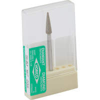 Gyémántcsiszoló (Szintergyémánt) (859 LS) (SHM) (ISO 35) Medium, Kézidarab (HP, Ø 2,35 mm, ISO 104) ISO 35 Kónusz, ISO-Forma 167, Szintergyémánt, 12 mm, 1 darab