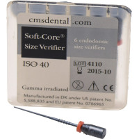 Soft Core Prüfstifte - Packung 6 Stück ISO 040 - SSV6/40