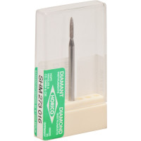 Gyémántcsiszoló (Szintergyémánt) (862 S), Kézidarab (HPH, Ø 2,35 mm, ISO 105, 46 mm) ISO 16 Láng, ISO-Forma 273, Szintergyémánt, 8 mm, 1 darab