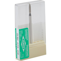 Gyémántcsiszoló (Szintergyémánt) (862 S), Kézidarab (HPH, Ø 2,35 mm, ISO 105, 46 mm) ISO 18 Láng, ISO-Forma 273, Szintergyémánt, 8 mm, 1 darab