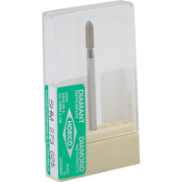 Gyémántcsiszoló (Szintergyémánt) (862 S), Kézidarab (HPH, Ø 2,35 mm, ISO 105, 46 mm) ISO 25 Láng, ISO-Forma 273, Szintergyémánt, 8 mm, 1 darab