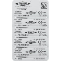 Diamant FG 170, gyémántcsiszoló, ISO 012, 5 darab Diamant FG 170, gyémántcsiszoló, ISO 012, 5 darab