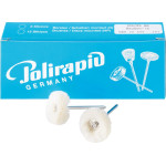 Miniaturbürste Packung 6 Bürsten, Baumwollgarn, Ø 25 mm