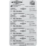 Diamant FG 174, gyémántcsiszoló, ISO 014, 5 darab Diamant FG 174, gyémántcsiszoló, ISO 014, 5 darab
